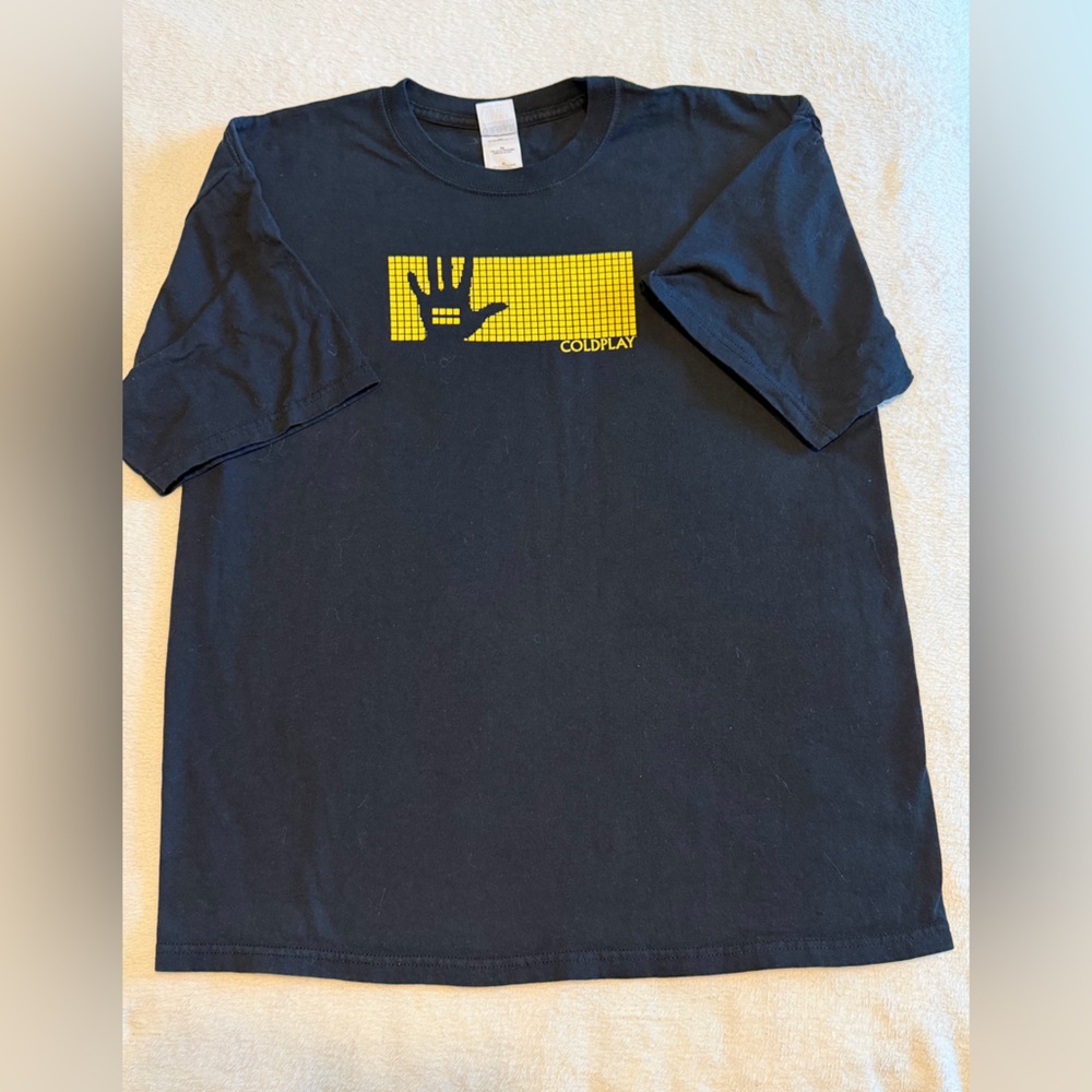 Coldplay Twisted Logic Tour 2006 Concert T-Shirt XL Band Merch